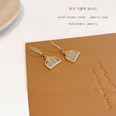 fashion diamond opal bagshaped ear hook alloy earringspicture12
